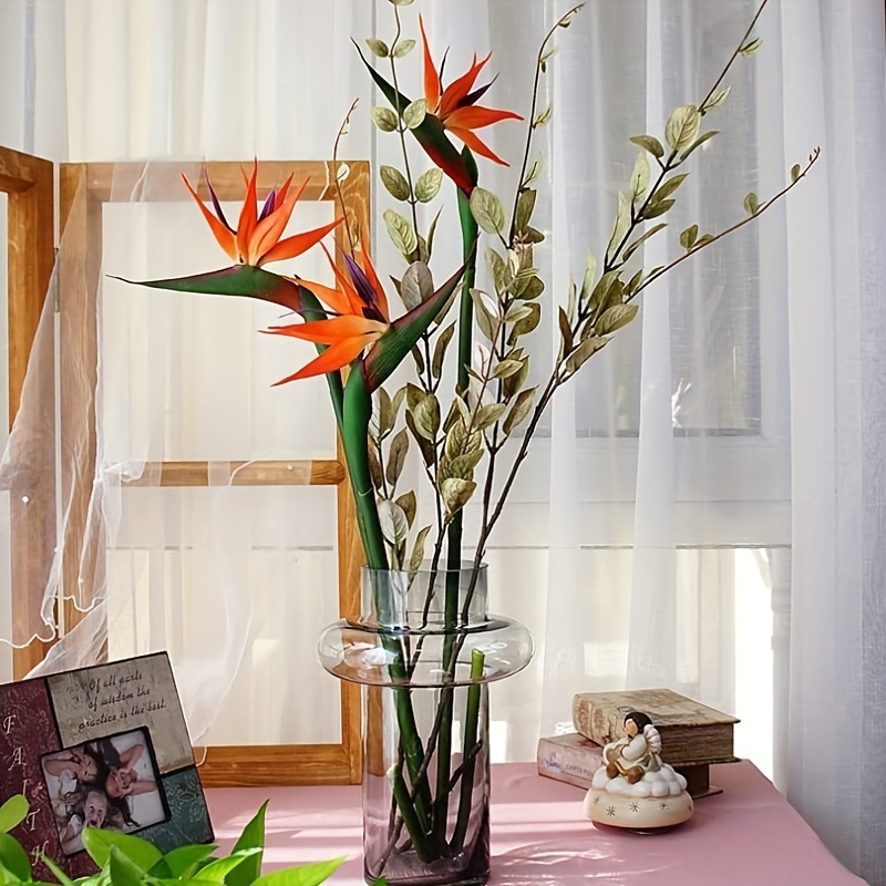 3Pcs Artificial Heaven Bird Fl - огляд і ціна Bird Paradise Strelitzia
