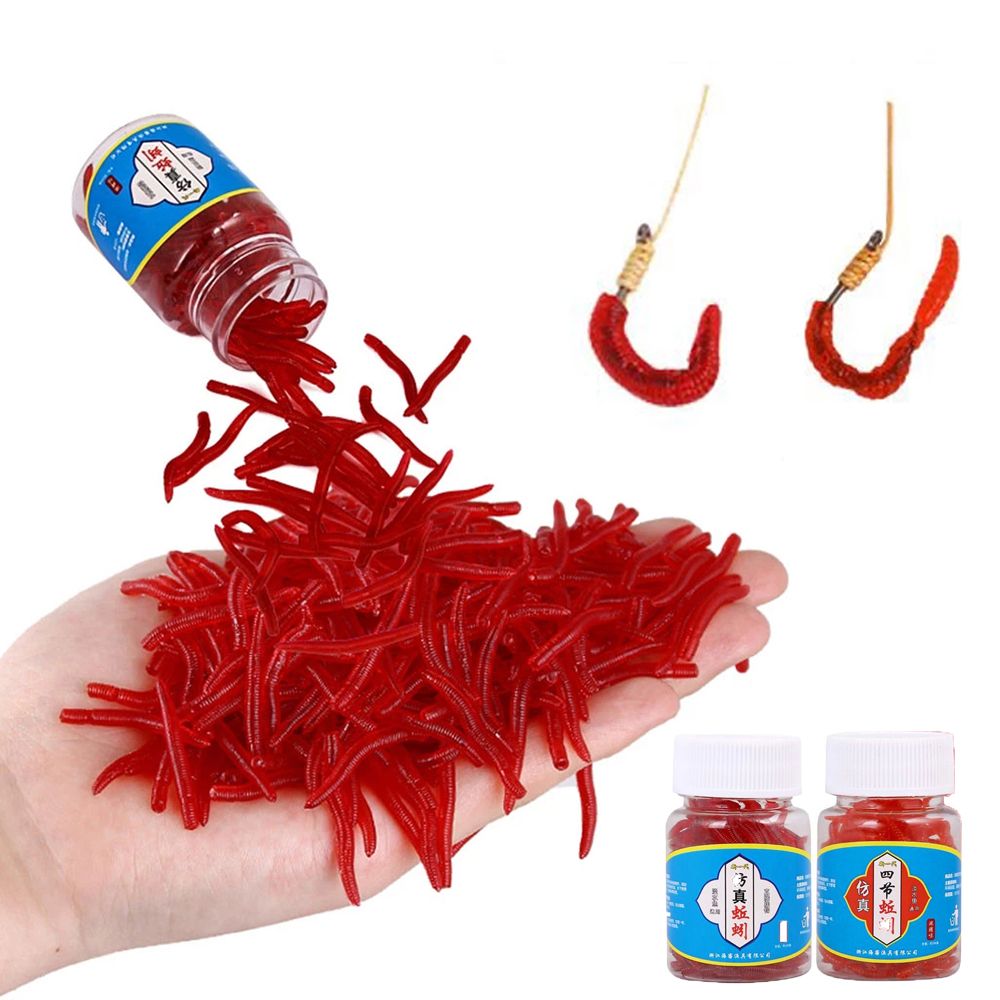 100pcs/Bottle Realistic Tackle - огляд і ціна Aglaonema Red