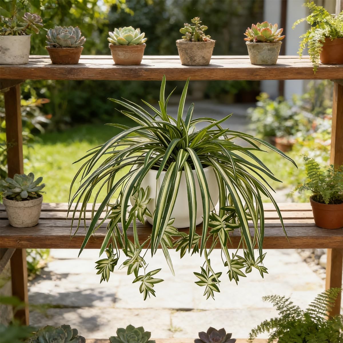 4PCS Artificial Hanging Spider - огляд і ціна Spider Plant Hanging