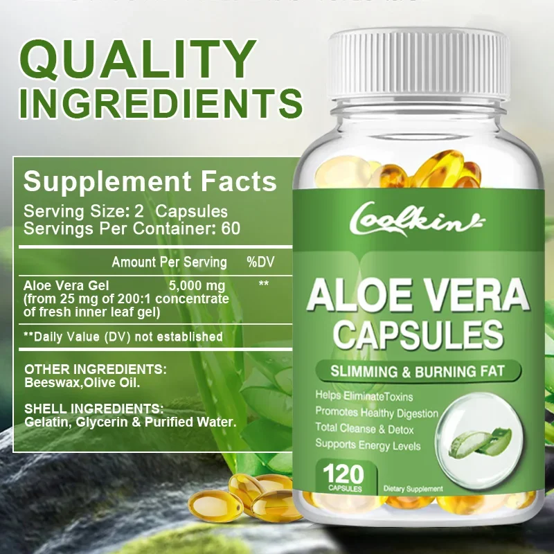 Aloe Vera Extract Capsules - R - огляд і ціна Aloe Vera Pot